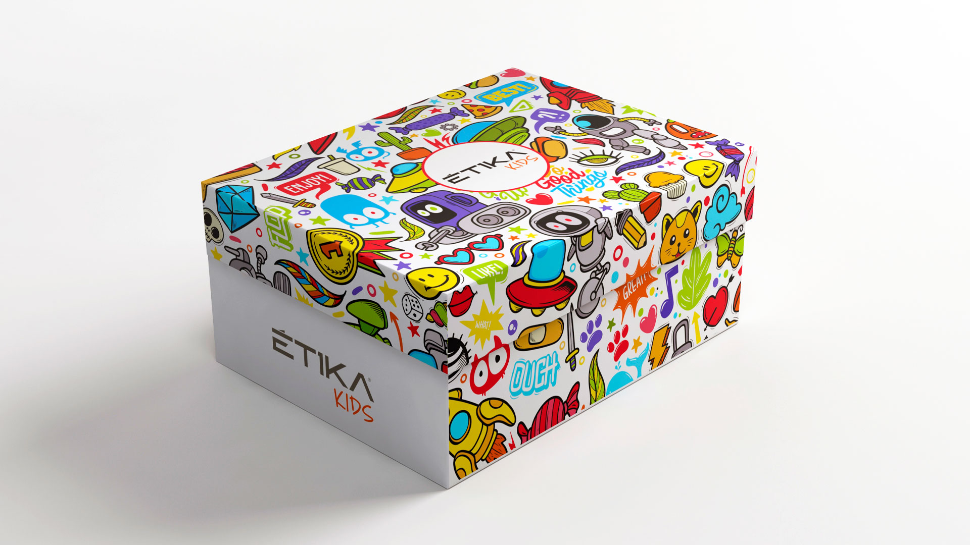 Diseño packaging Etika Kids